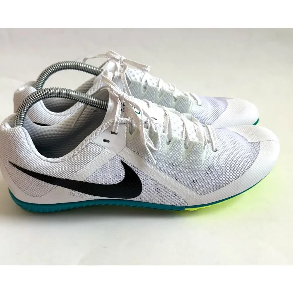 Nike Rival Multi Track Spikes Jumps Sprints Mid Distance White Size 11 NEW